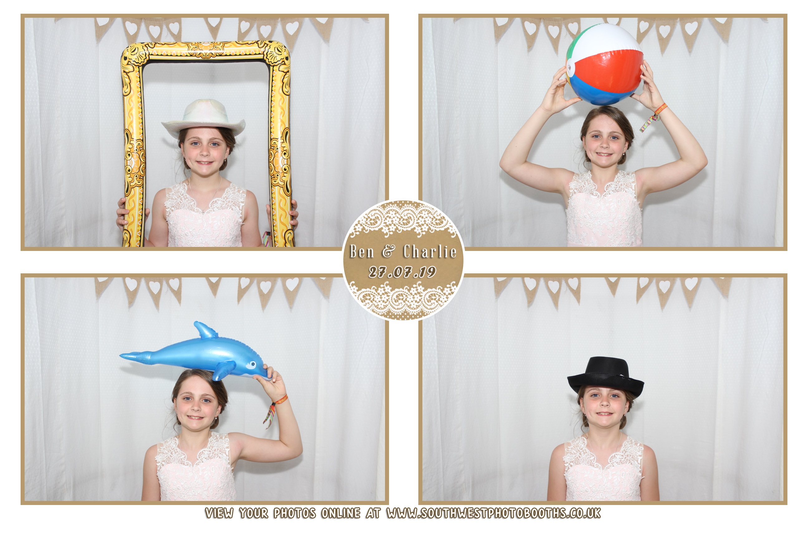 Ben and Charlie | View more photos from the event at gallery.southwestphotobooths.co.uk/u/SWPB/Ben-and-Charlie